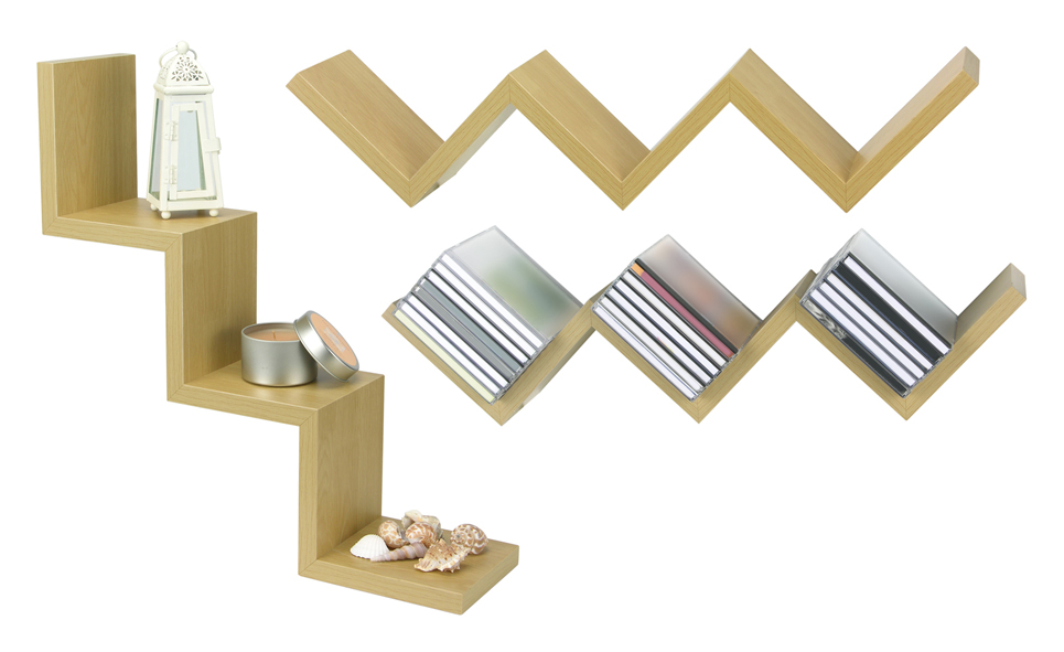 Wandregal aus Holz