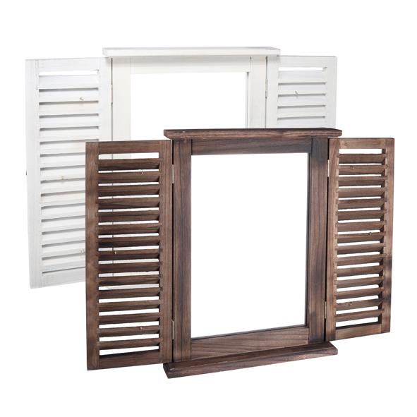 Spiegel in Fensteroptik, 2fach sortiert