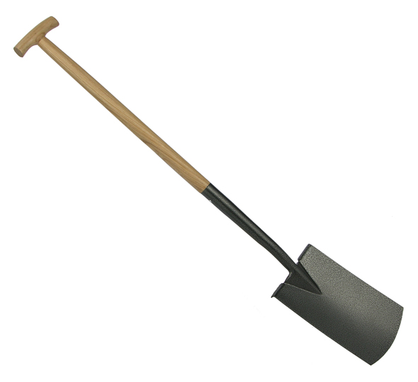 Spaten mit T-Griff