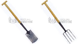 Spaten/Forke sortiert