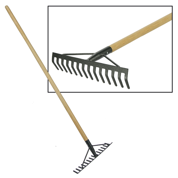 Harke mit 14 Zacken und