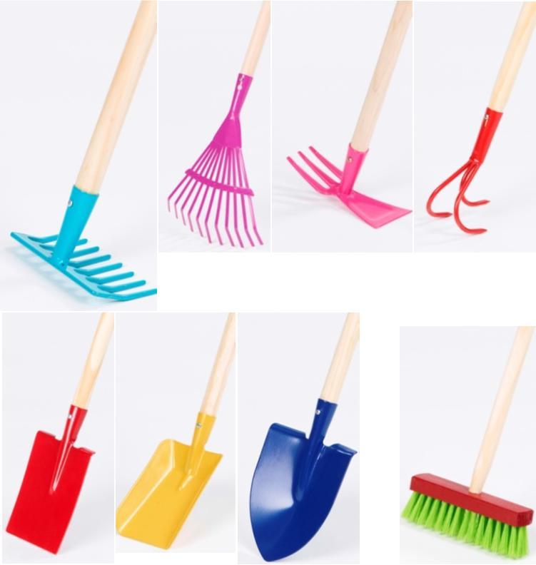 Kinder-Gartengeräte