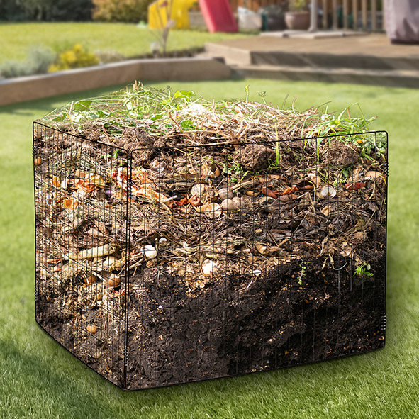 Komposter aus Metall