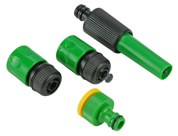 Gartenschlauch-Set 4tlg, Bewässerungs-Set