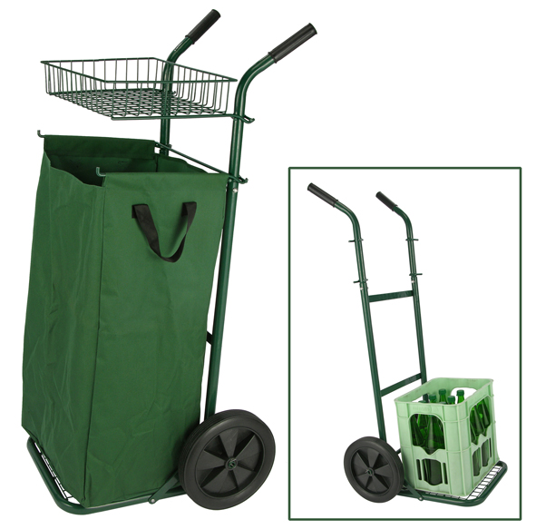 Laubwagen mit 2 Rädern und