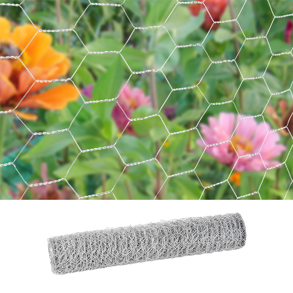 Drahtgeflecht verzinkt, 0,50 x 10m