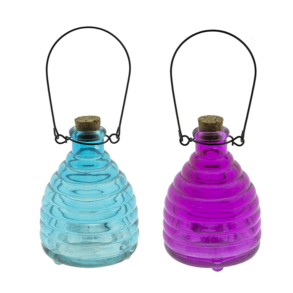 Wespenfalle aus Glas