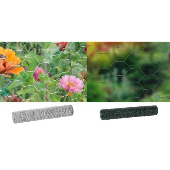 Drahtgeflecht - 6eck - im Mischkarton, 2-fach sort