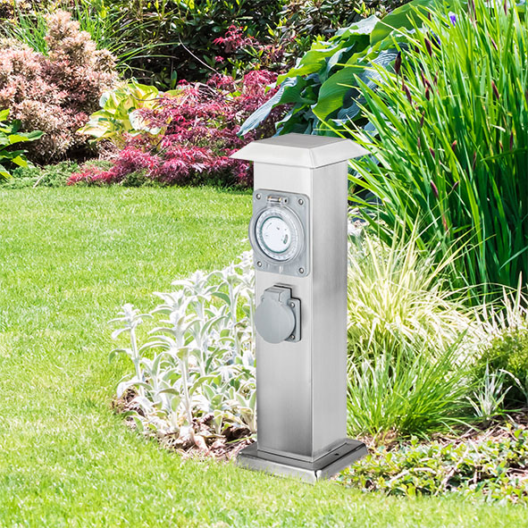 Steckdosenverteiler mit zwei Steckdosen