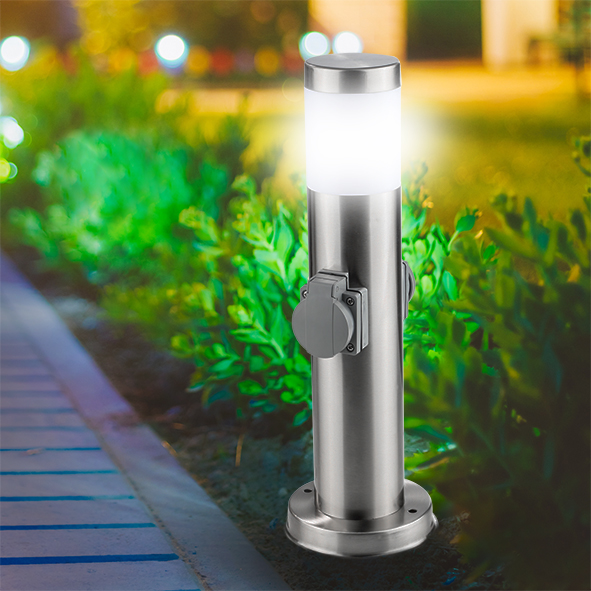 Steckdosenverteiler mit Beleuchtung