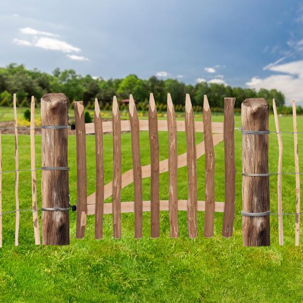 Zauntür für Staketenzaun