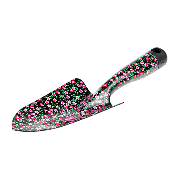 Garten- Schaufel mit Blumenmotiv