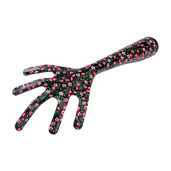 Garten- Kultivator mit Blumenmotiv