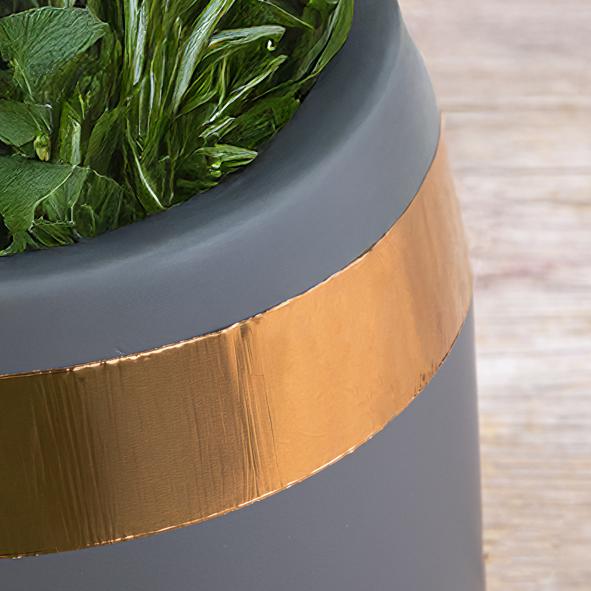 Anti Schnecken Band aus Kupfer