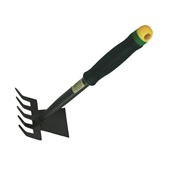 Handgrubber und Harke 2 in 1