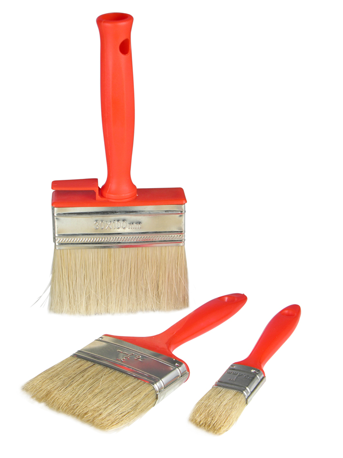 Lasurpinsel-Set, 3 tlg. mit