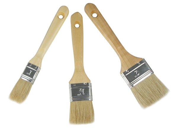 Lackierpinsel-Set 3-teilig