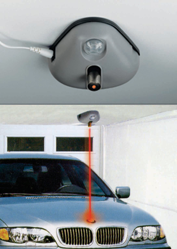 Einparkhilfe lasergesteuert