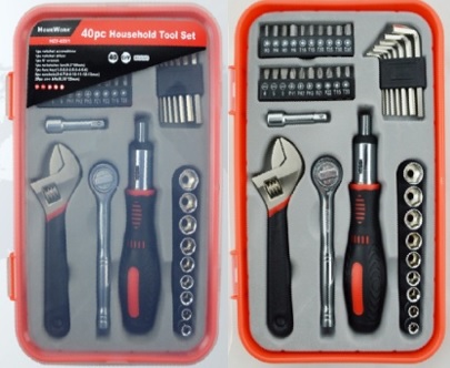 Ratschenschraubendreher Set, 40tlg.