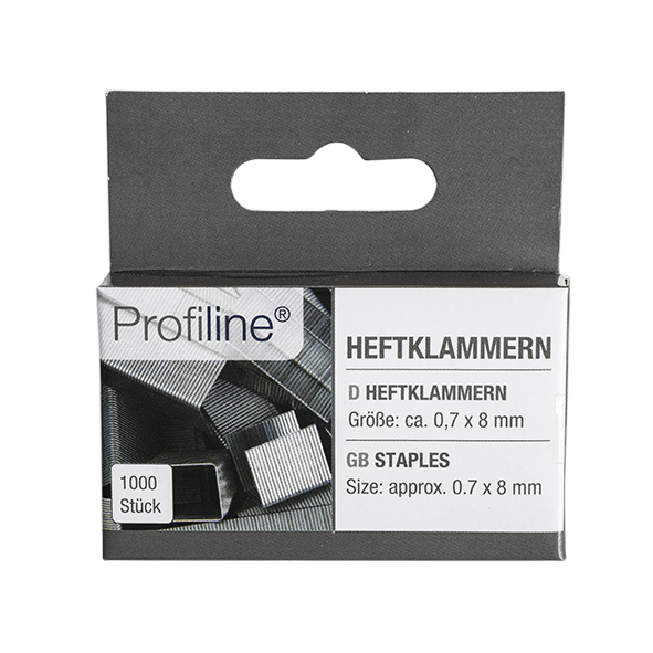 Heftklammern, 1000 Stck.