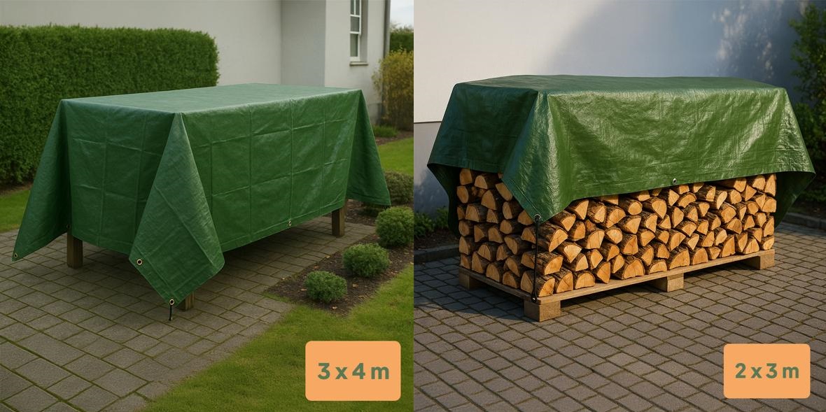 Mixkarton Gewebeplane, dunkelgrün