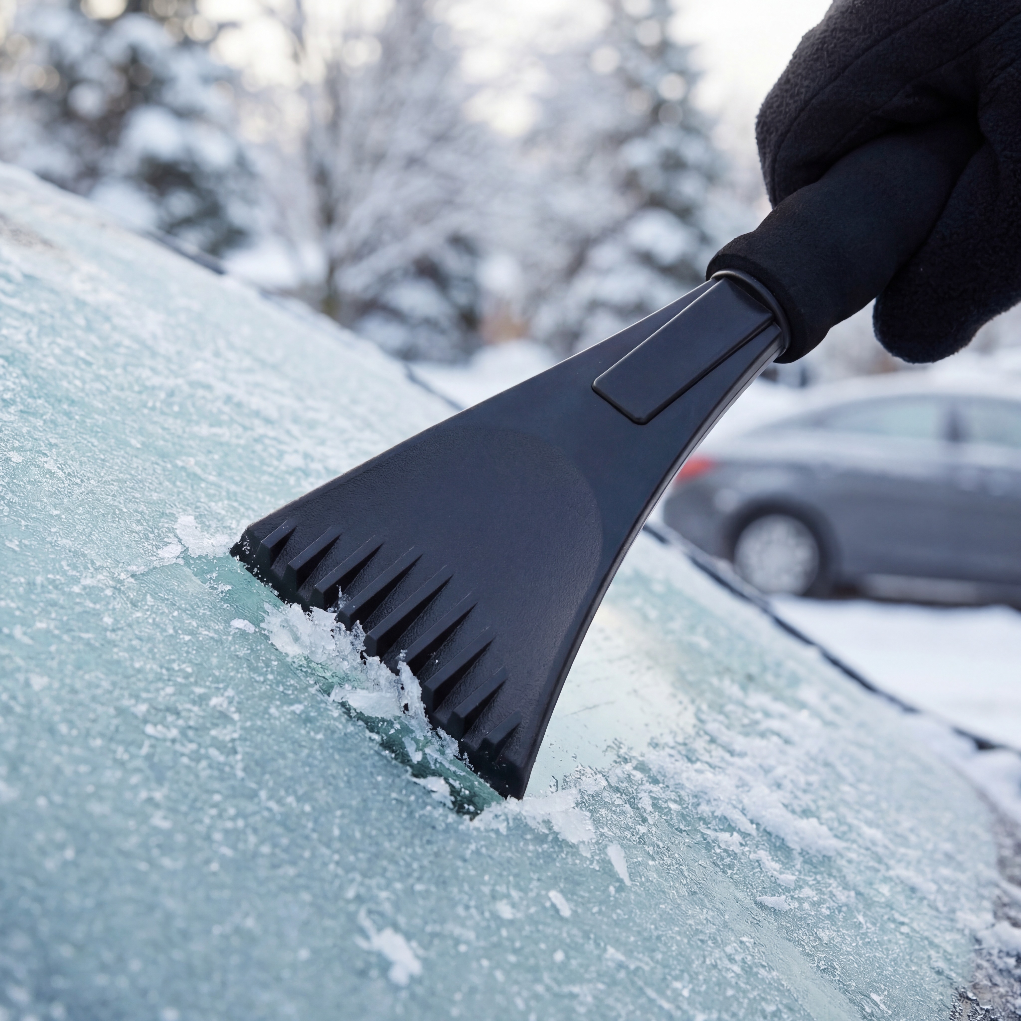 Eiskratzer mit Softgriff, im Display