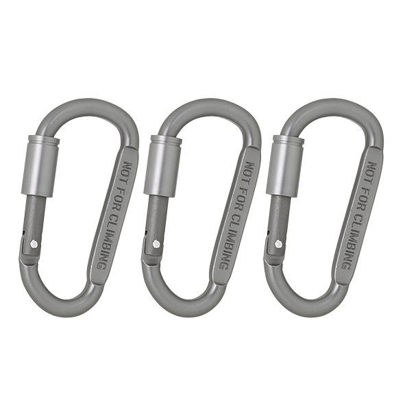 Karabinerhaken, 3er, 80mm