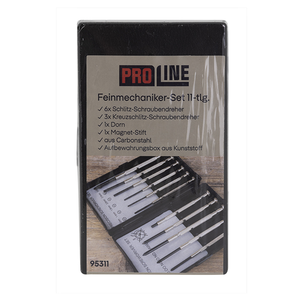 Präzisionswerkzeug, 11tlg.