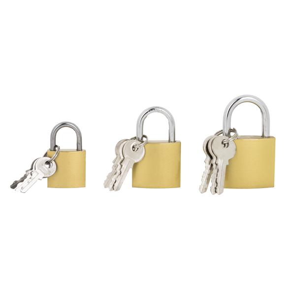 Vorhängeschloss, 3er
