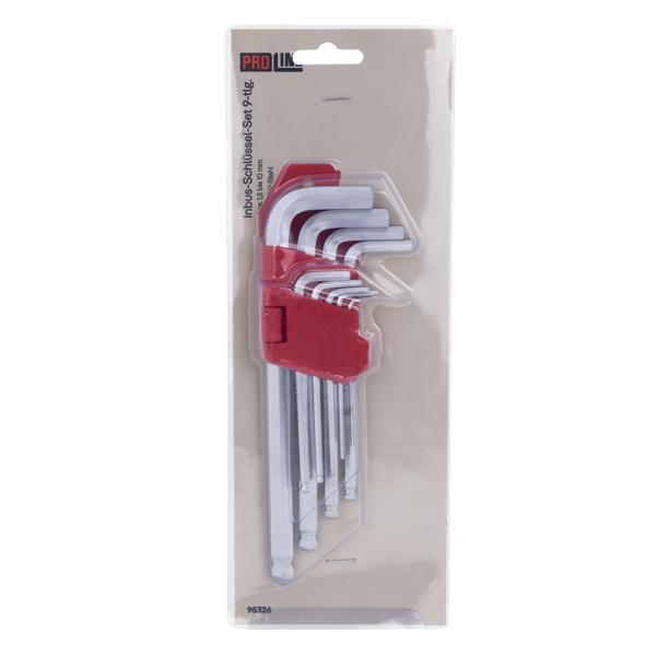 Innensechskant-Schlüssel, 9tlg.