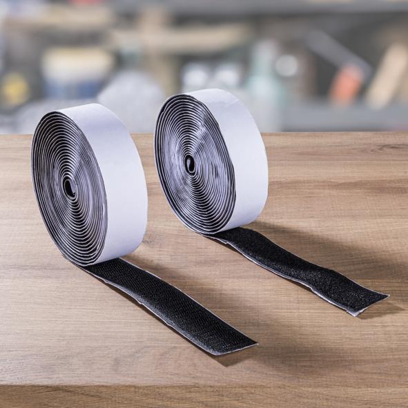 Klettband, selbstklebend, 5m