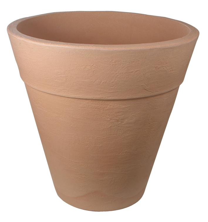 Blumenkübel rund Pisa aus Kunstoff