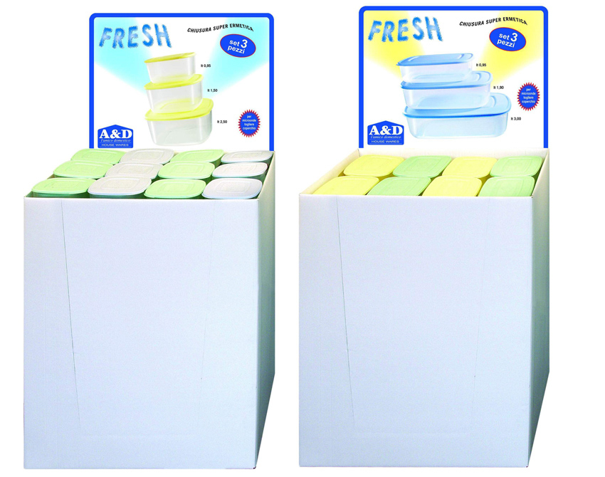 Frischehaltedosen, eckig