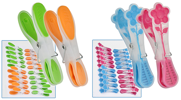 Kunststoff-Wäscheklammern  20er-Set