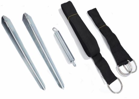 Sturm-Abspannset zum Absichern