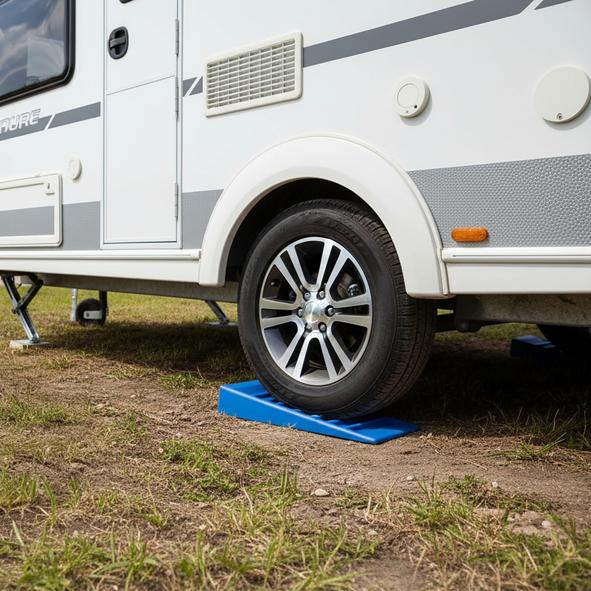 Auffahrkeile für Wohnwagen, 2er-Set