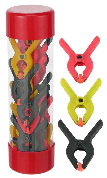 Farbiges Halteklammern-Set