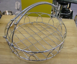 Mehrzweckkorb aus Chrom