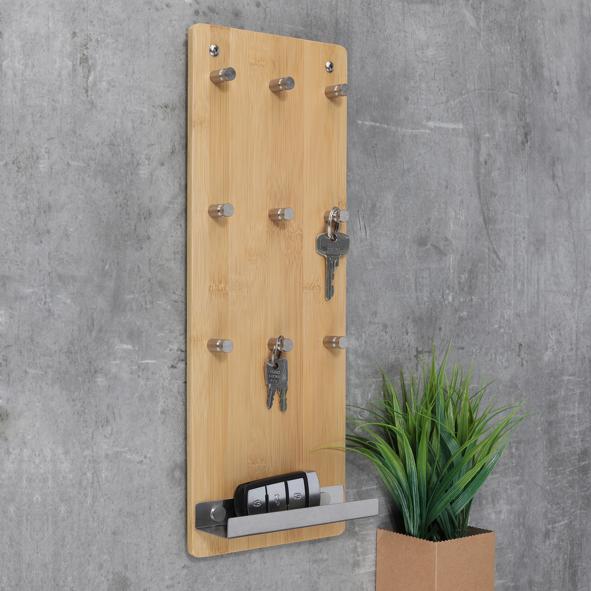 Schlüsselleiste aus Bambus
