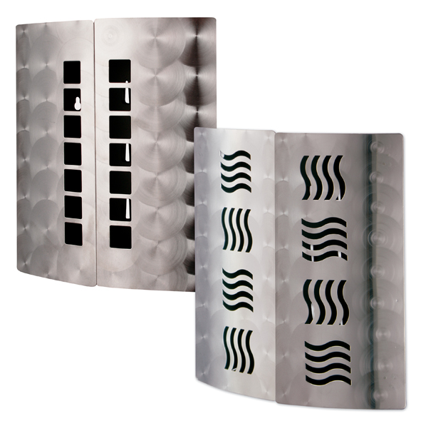 Schlüsselkasten aus Edelstahl - sortiert