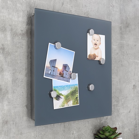 Schlüsselkasten mit Glasmagnettafel