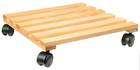 Pflanzenroller aus Holz