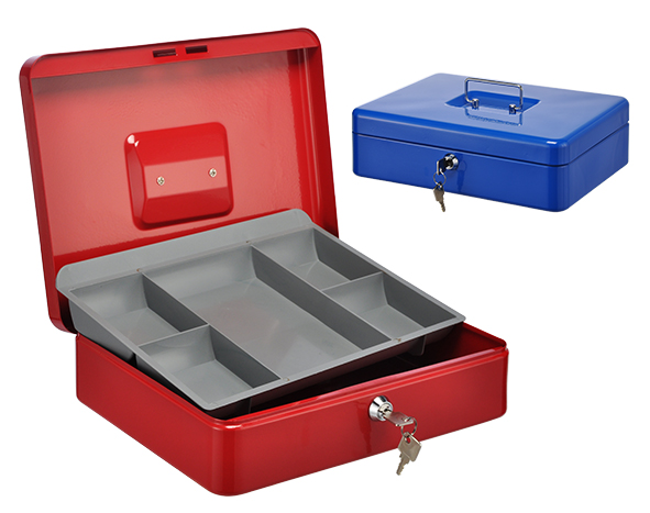 Geldkassette aus Stahl