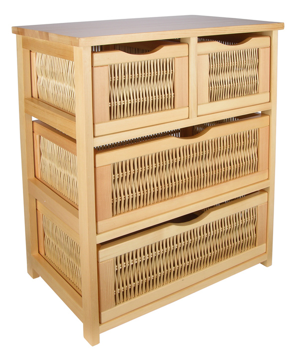 Kommode mit 4 Schubladen