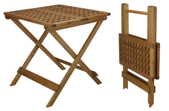 Holz-Falttisch aus  Walnussholz