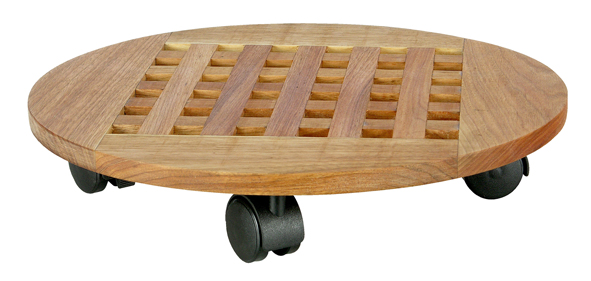 Pflanzenroller aus Walnussholz