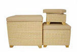 Hocker-Set 3-tlg.