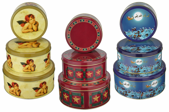Weihnachts-Keksdosen-Set
