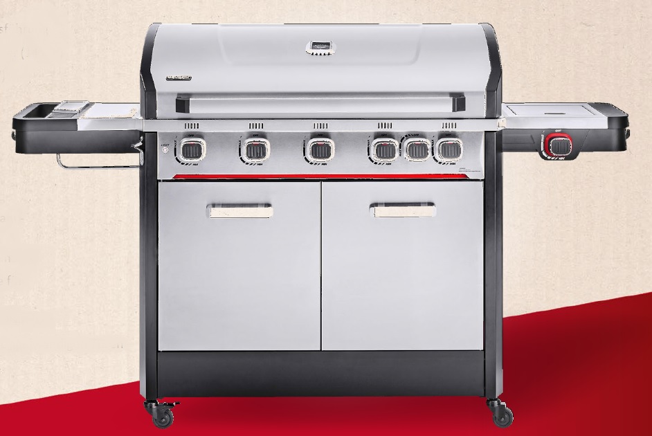 Gasgrill mit vier Brenner