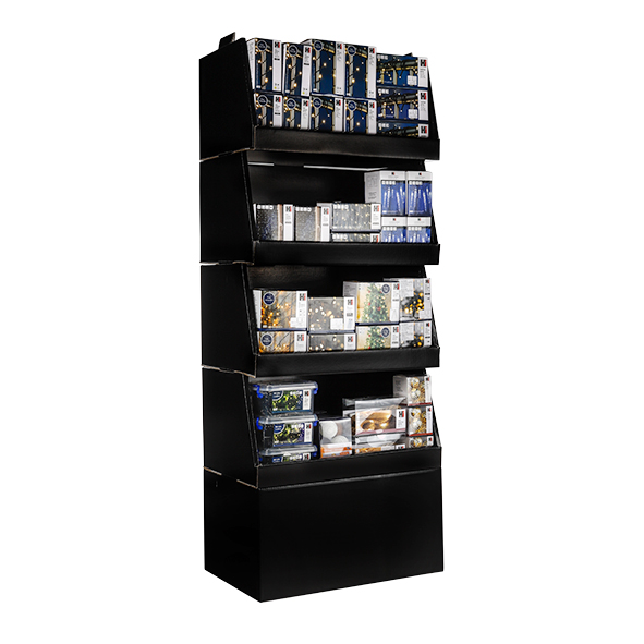 Aufsteller mit Weihnachtslichterketten